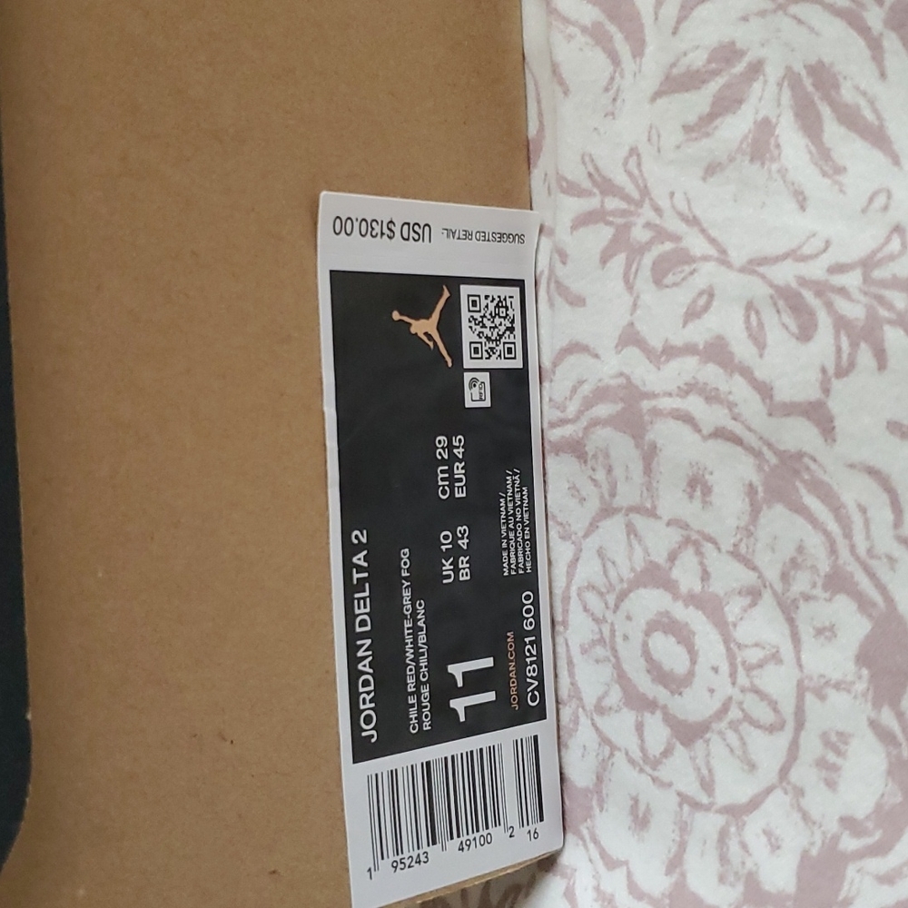 Nike Jordan Delta 2 size 11